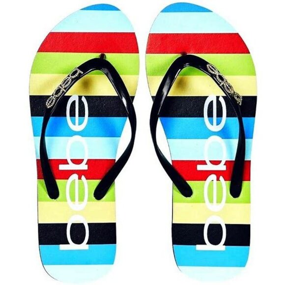 Bebe Flip Flops - Picture 1 of 2